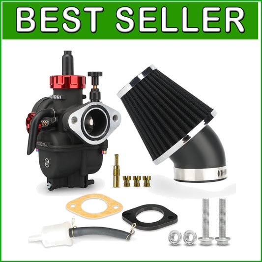 Durable 19mm PE Carburetor with Tuning Flexibility for 100cc-125cc Bikes