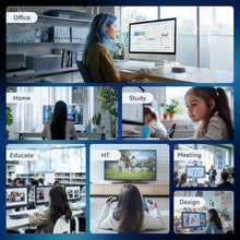 Load image into Gallery viewer, Ultra-Portable Mini PC with 12th Gen CPU, Ideal for Home, Office &amp; Multimedia