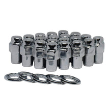Load image into Gallery viewer, Set of 20 Cragar Style Chrome Lug Nuts - 1/2"-20 Thread Size for Secure Fit