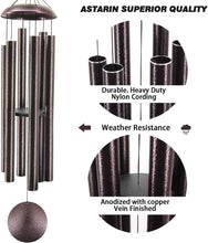 Load image into Gallery viewer, Elegant 60-Inch Deep Tone Wind Chimes - Perfect Outdoor Decoration Gift
