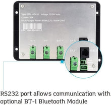 Load image into Gallery viewer, 30A PWM Solar Charge Controller with LCD Display - Flush Mount &amp; Bluetooth Ready
