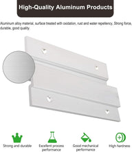 Load image into Gallery viewer, Screw-in Aluminum French Cleat Hanger - 30 Pairs for Art, Mirrors &amp; Panels