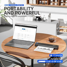 Load image into Gallery viewer, Compact Bluetooth Thermal Printer for Home, Car, or Office - Inkless &amp; Portable