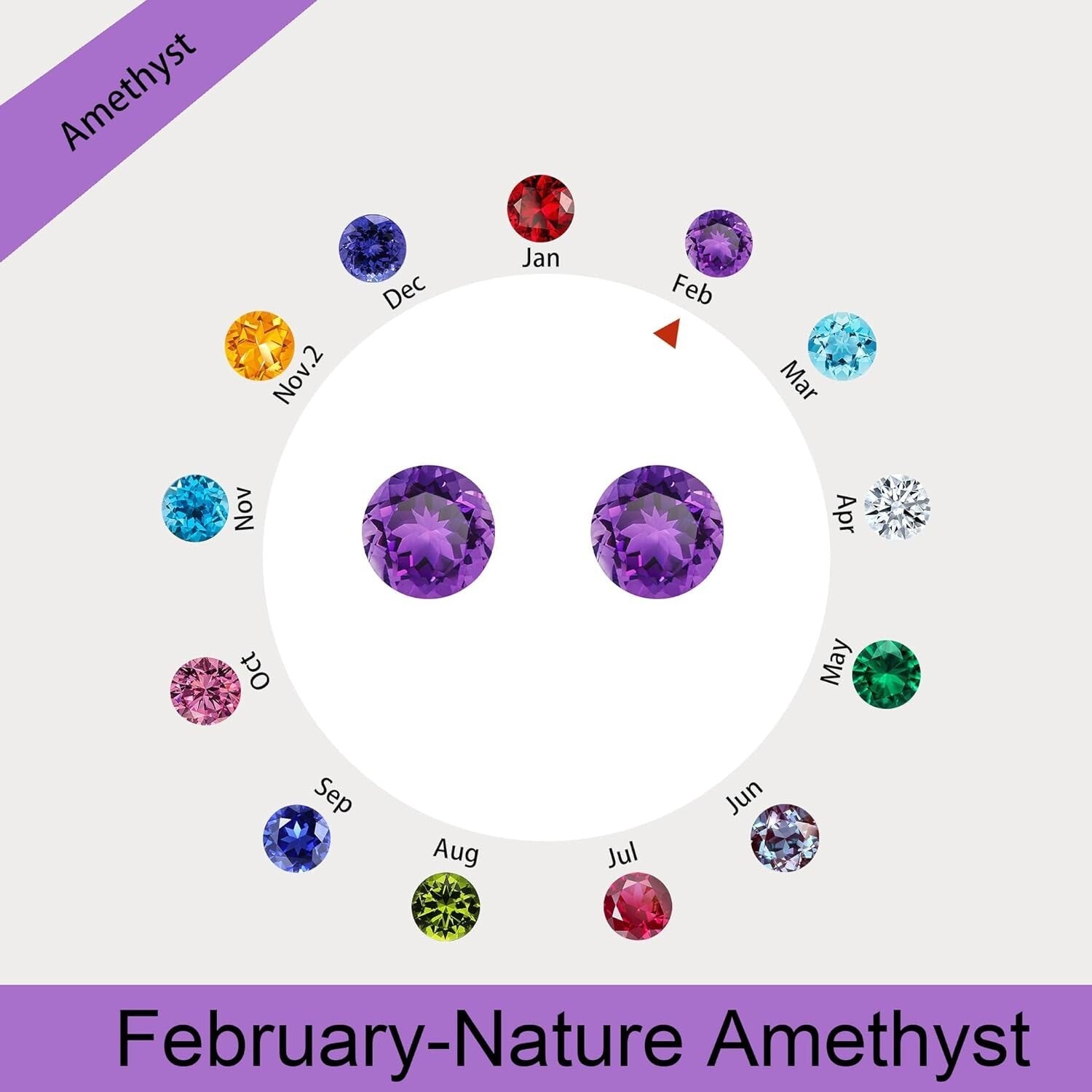 Engraved Class of 2025 Birthstone Necklace - Sterling Silver Graduation Jewelry