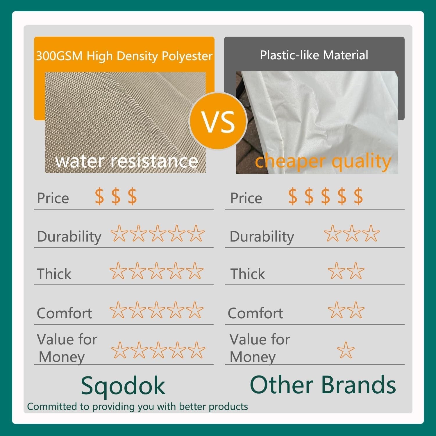 4 Pack 24x24 Tan Outdoor Cushion Covers - Machine Washable, Fits Patio Furniture