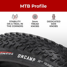 Load image into Gallery viewer, 28-Inch ETRTO 54-584 Mountain Bike Tire Pack - All-Terrain Confidence &amp; Quality