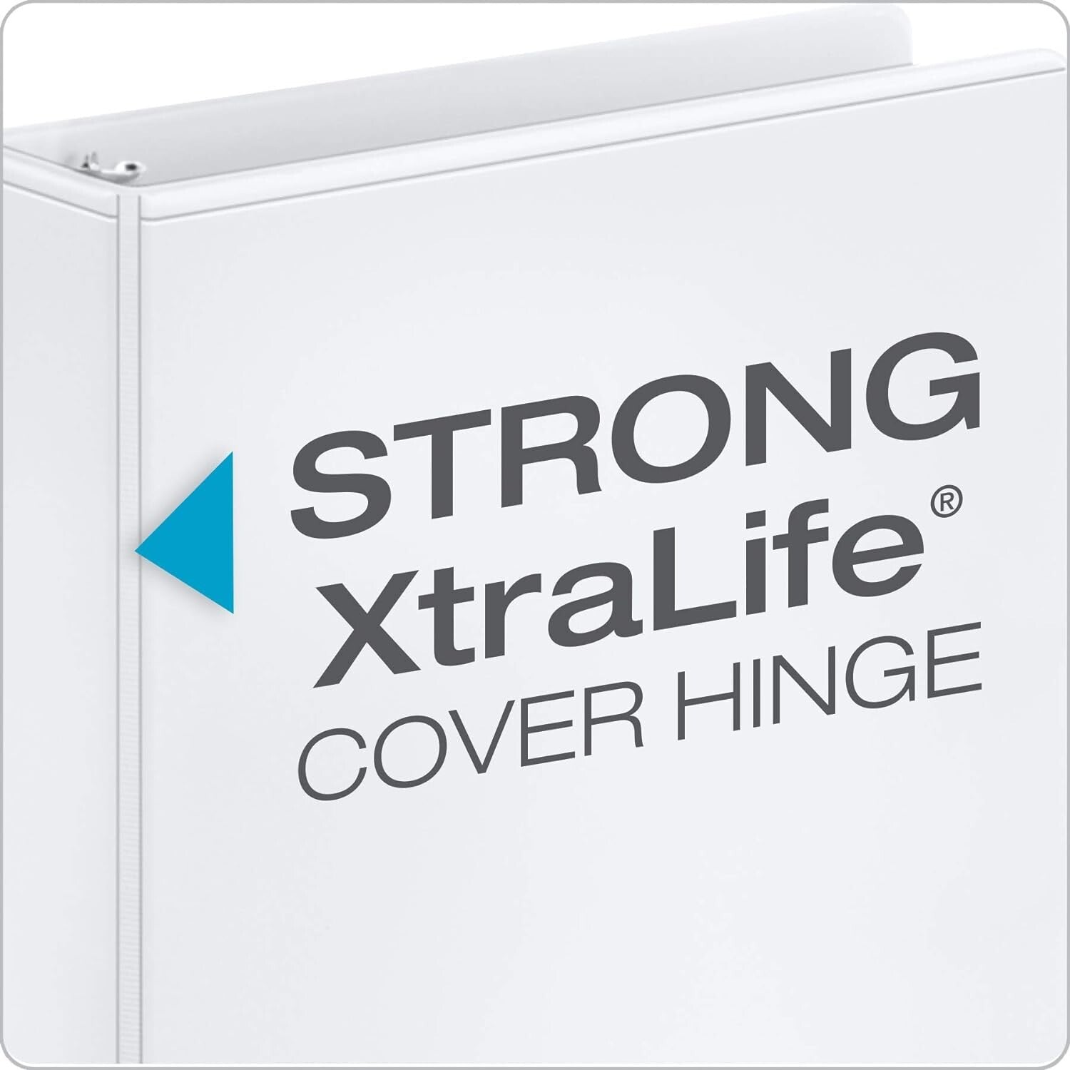 ClearVue Presentation 3-Ring Binders, 1.5" Slant-D, 375 Sheet Capacity, 12 Pack