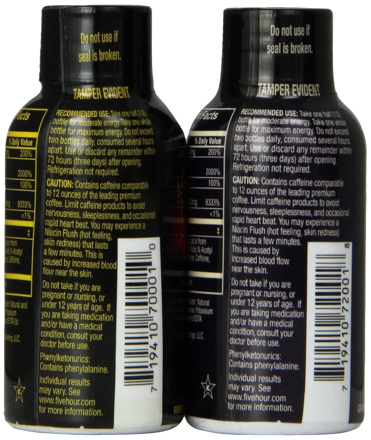 Extra Strength Berry & Grape Variety Pack - Sugar-Free Energy Drink (Pack of 2)