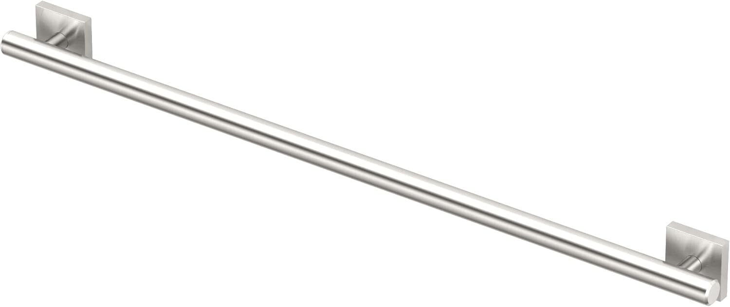 Durable 36 Inch Satin Nickel Stainless Steel Grab Bar - Style Meets Safety