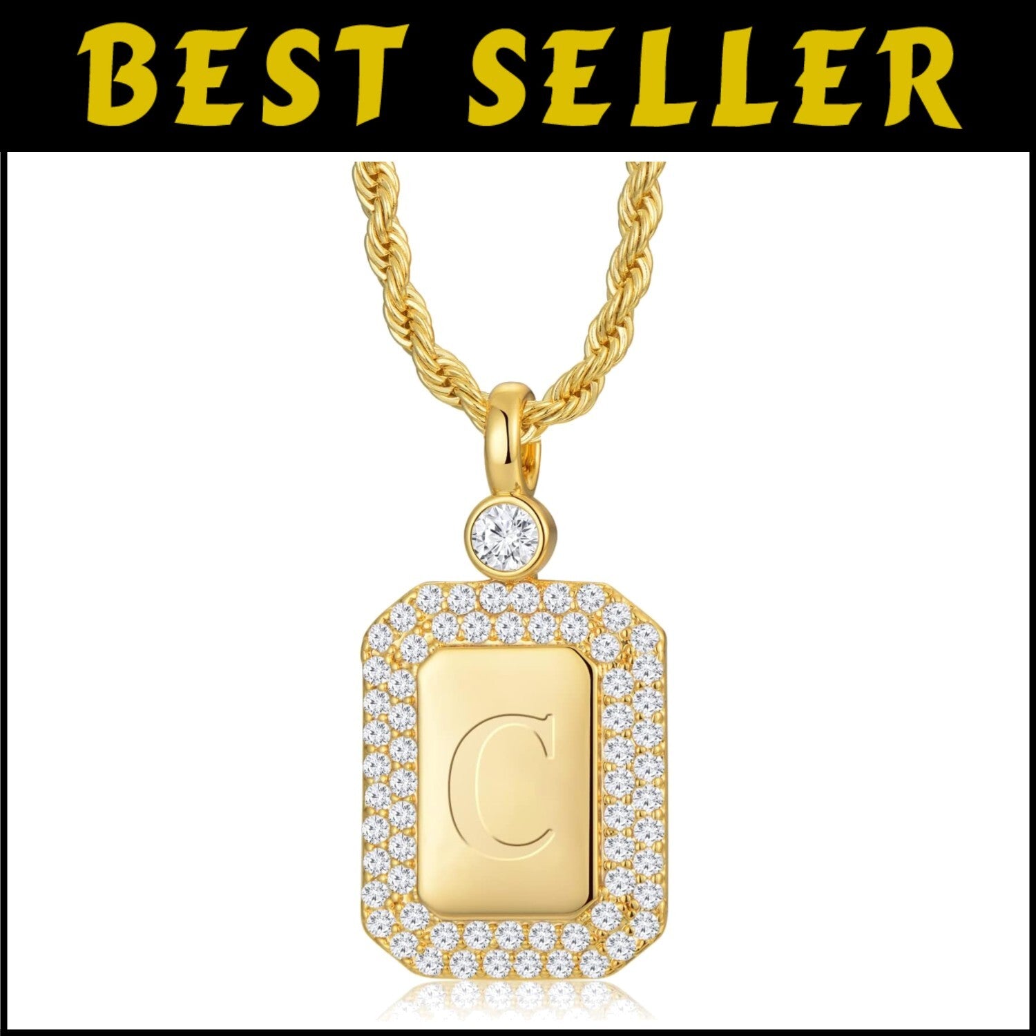 Unique Gold Filled Initial Necklace for Women - Your Name in Elegance & Style