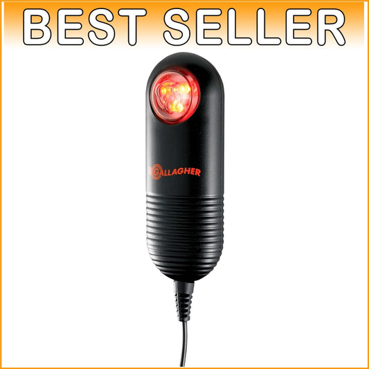 Battery-Free Fence Monitor: LED Indicator for Effortless Electric Fence Checks