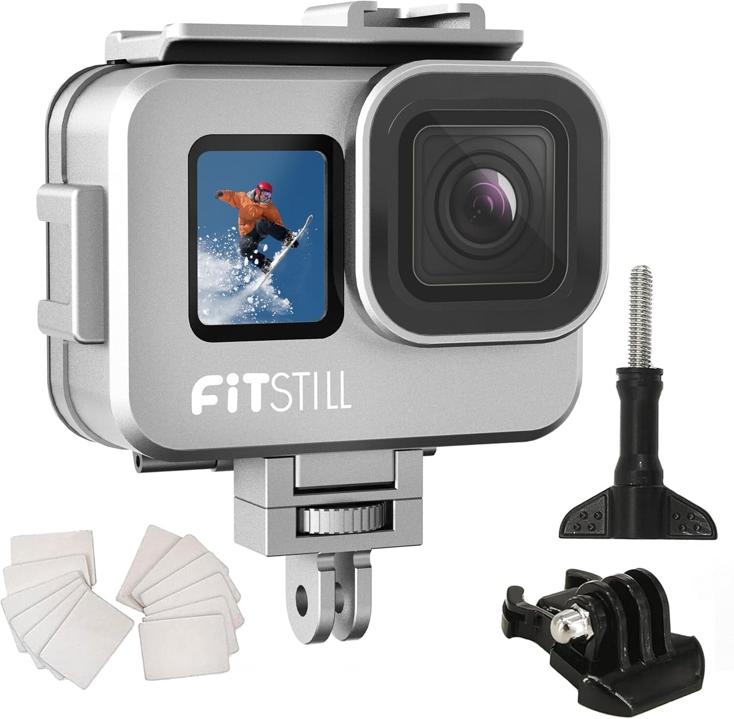 Professional Underwater Housing for GoPro Hero 9-13 - 263FT Waterproof Dive Gear