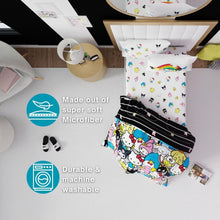 Load image into Gallery viewer, Hello Kitty Adventure Full Comforter Set - 5 Piece Twin Size of Fun and Fantasy