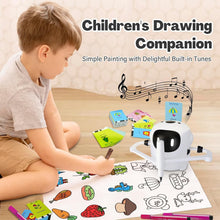 Load image into Gallery viewer, Creative Drawing Robot for Kids with 150 Interactive Cards &amp; Music Features