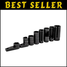 Load image into Gallery viewer, Compact 8-Piece Black Oxide Sensor Tool Set - Efficient for Every Mechanic