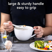 Load image into Gallery viewer, Versatile 4-Piece Bone China Cereal Mug Set - Ideal for Coffee &amp; Snacks