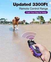 Load image into Gallery viewer, 3300Ft Dog Shock Collar - Rechargeable Waterproof Training Collar for All Breeds