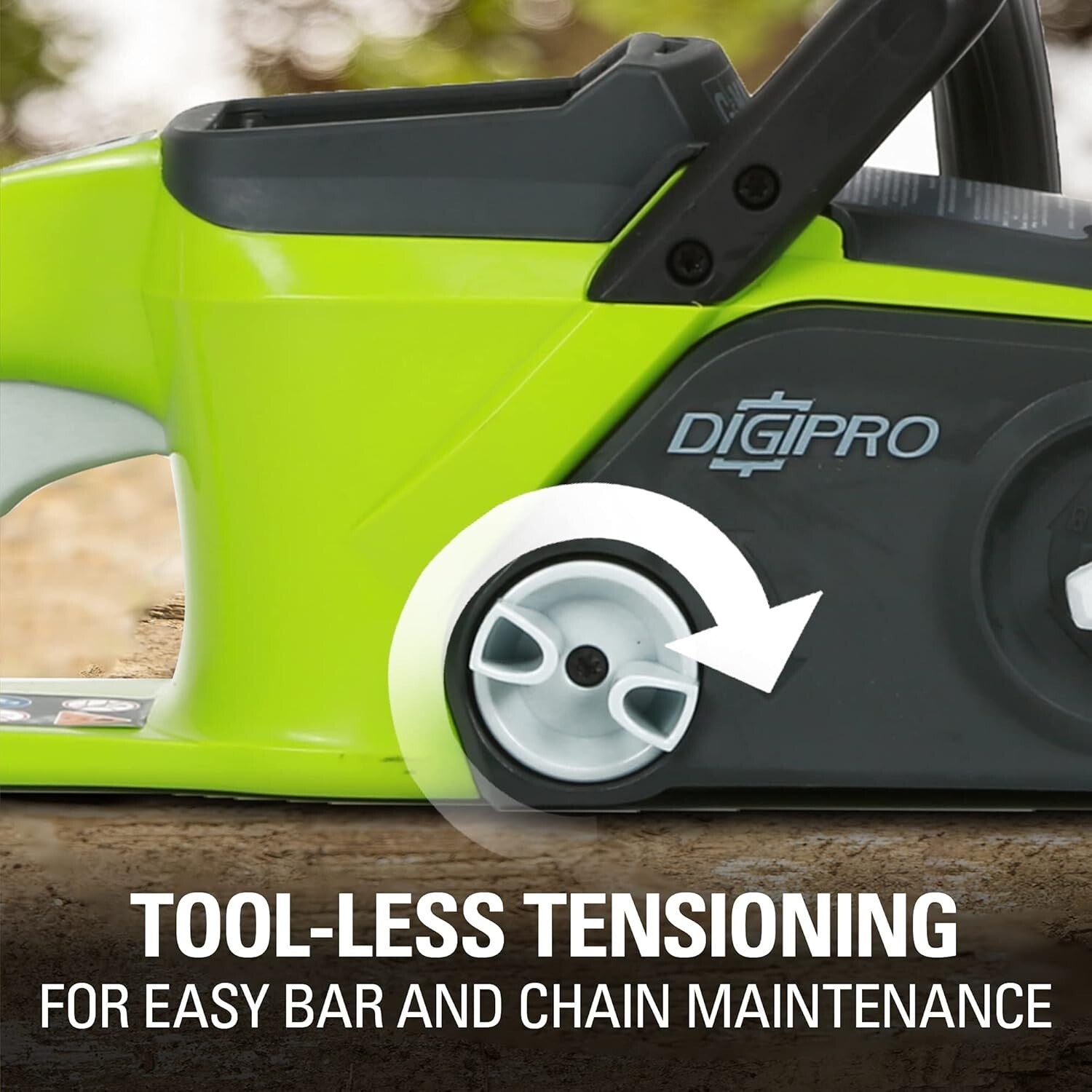 Efficient 40V 16-Inch Brushless Cordless Chainsaw with Battery & Charger