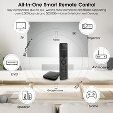 Load image into Gallery viewer, All-in-One Universal Remote: Rechargeable &amp; Control 60 IR/Bluetooth/WiFi Devices