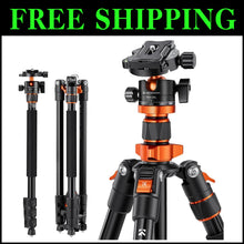 Load image into Gallery viewer, Lightweight 78-Inch Tripod with 360° Rotation - Perfect for Outdoor Photography