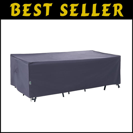 UV-Resistant Extra Large 180"x96"x36" Patio Furniture Cover - Premium Quality