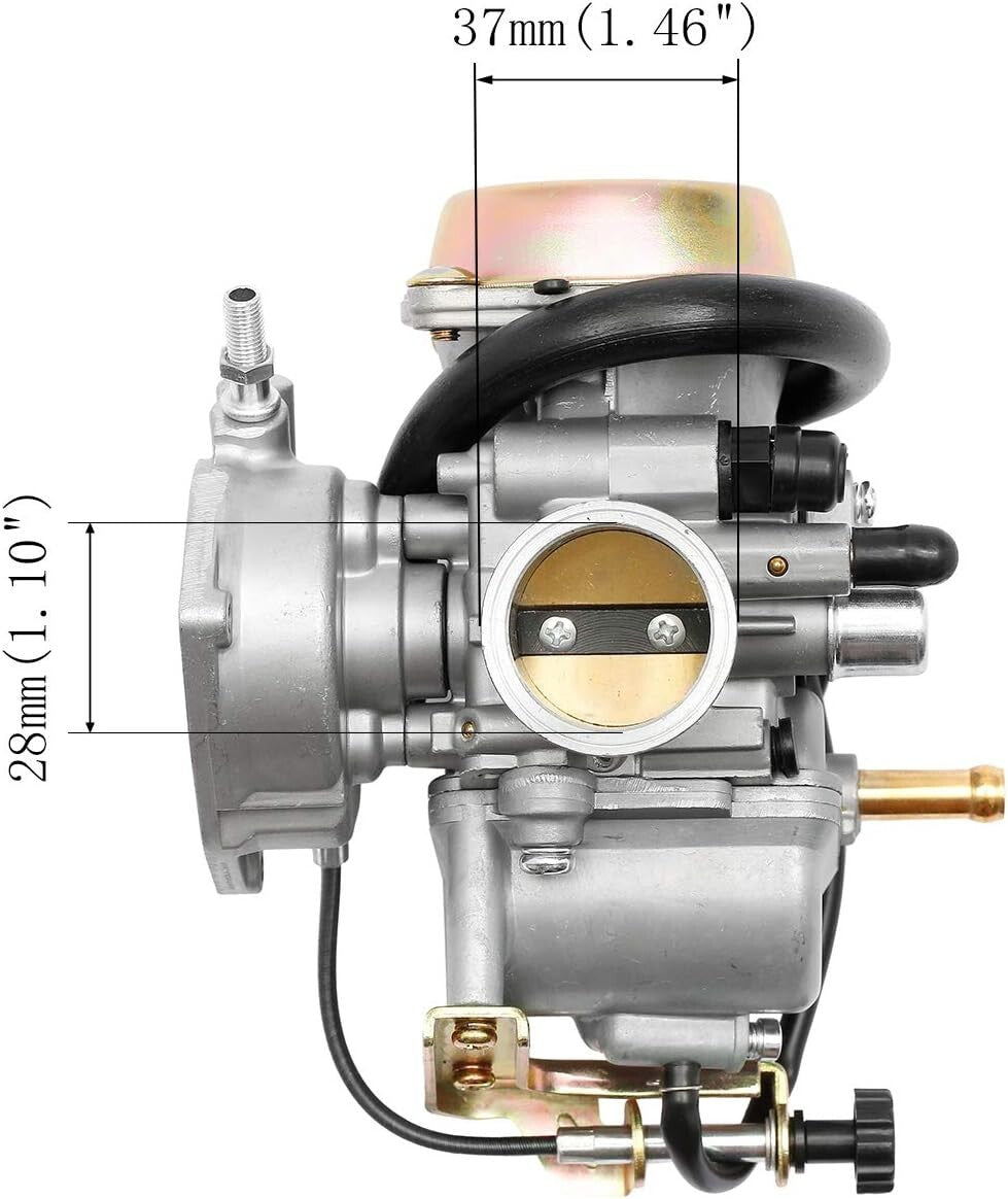 Efficient 28mm/48mm Carburetor for Suzuki Ozark 250F and Quad Sport Performance