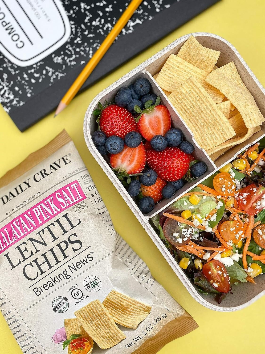 6-Ounce Gluten-Free Lentil Chips – Multipack of 4 for Guilt-Free Snacking