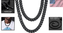Load image into Gallery viewer, Stainless Steel Men's Cuban Link Chain - Stylish Gold-Plated Hip Hop Jewelry