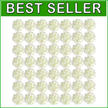 Load image into Gallery viewer, Premium 56 Pcs Silk Hydrangea Heads with Versatile Stems for Home &amp; Garden Party