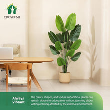 Load image into Gallery viewer, Lightweight 6 Feet Artificial Palm Plant in Pot - Perfect for Modern Home Style
