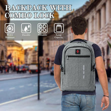 Load image into Gallery viewer, Smell Proof Backpack with Combination Lock - Secure Travel Solution for All