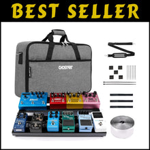 Load image into Gallery viewer, Ghost Fire Aluminum Pedalboard 1.76lb - Easy Transport &amp; Setup for Musicians