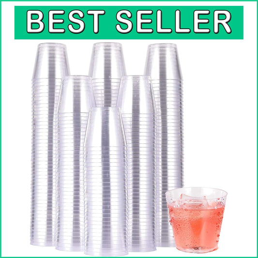 Elegant 1000 Count Disposable Shot Glasses - Ideal for Wine and Whiskey Tastings