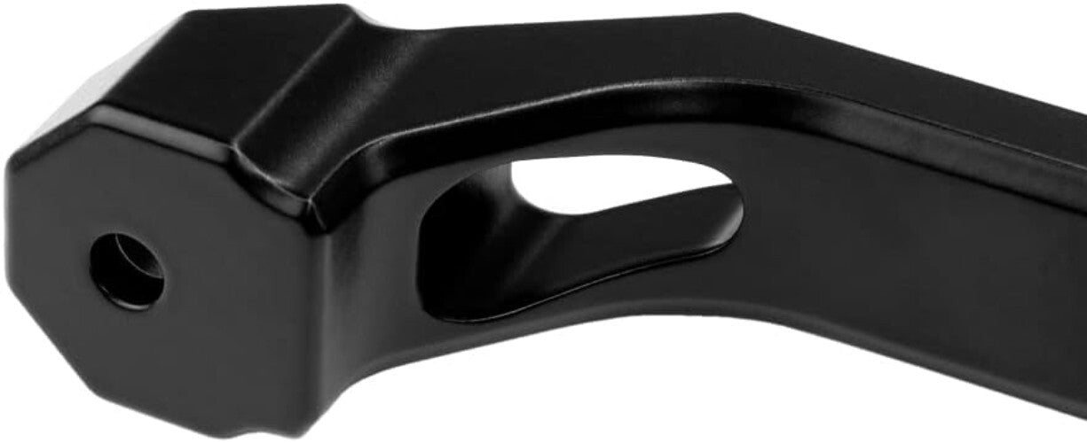 Universal Fit Roof Rack Handles - Durable Aluminum & Stainless Steel, Black