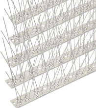Load image into Gallery viewer, 200ft Premium Stainless Steel Bird Spikes - Strong Protection Against Birds