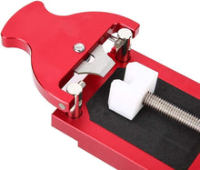 Load image into Gallery viewer, Versatile Adjustable Watch Case Holder for Easy Repairs - Silver and Red
