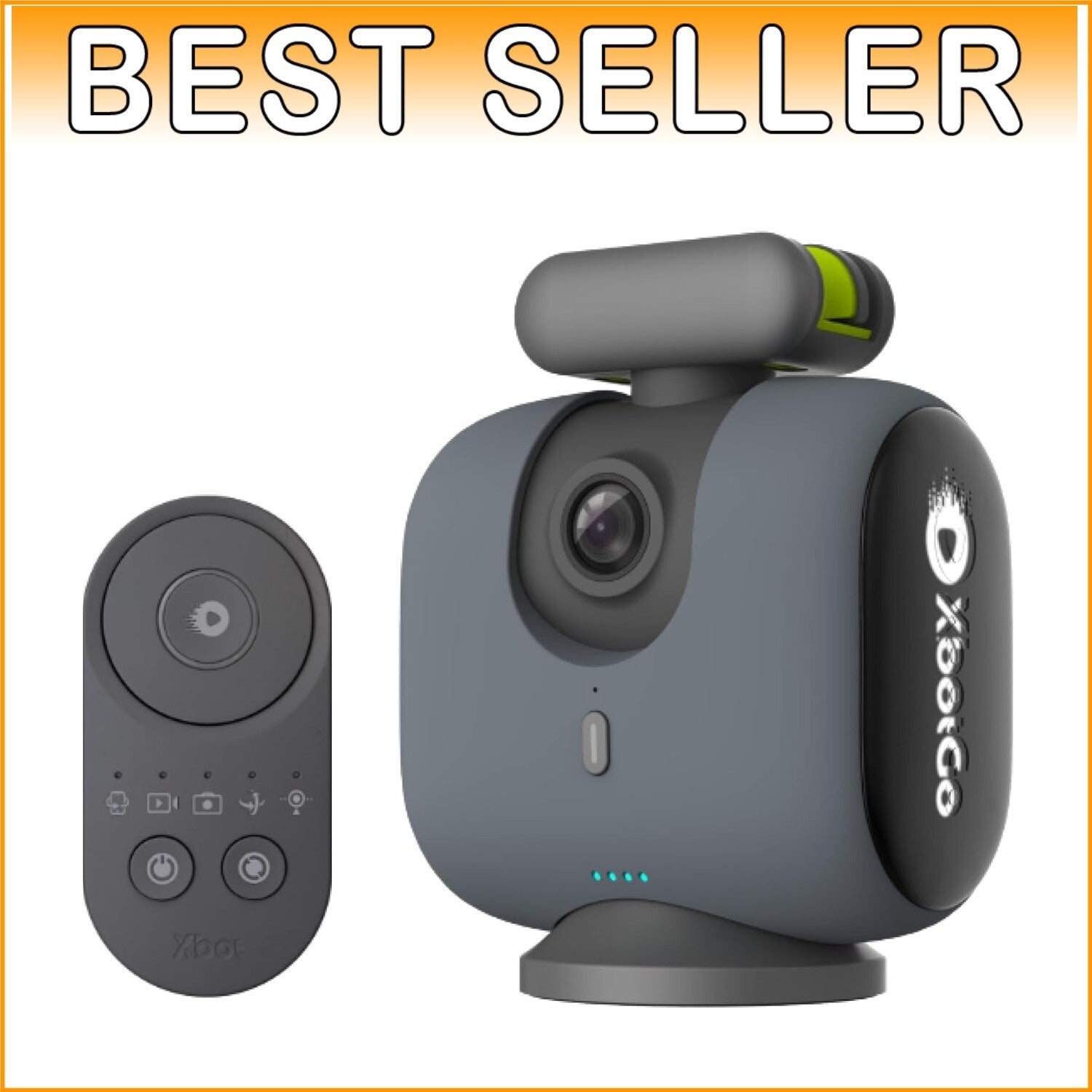 Chameleon Sports Tracking Camera - 360° Rotation & 120° FOV for Athletes