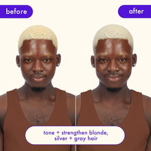 Load image into Gallery viewer, Bust Brassiness with Strength Repair Shampoo for Chemically-Treated Blondes