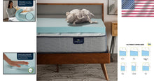 Load image into Gallery viewer, Pressure-Relieving 3 Inch Queen Memory Foam Topper - Gel-Infused Comfort