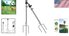 Load image into Gallery viewer, Universal Thread Camera Stand Mount - 4 Pack Adjustable Stainless Steel Clamp