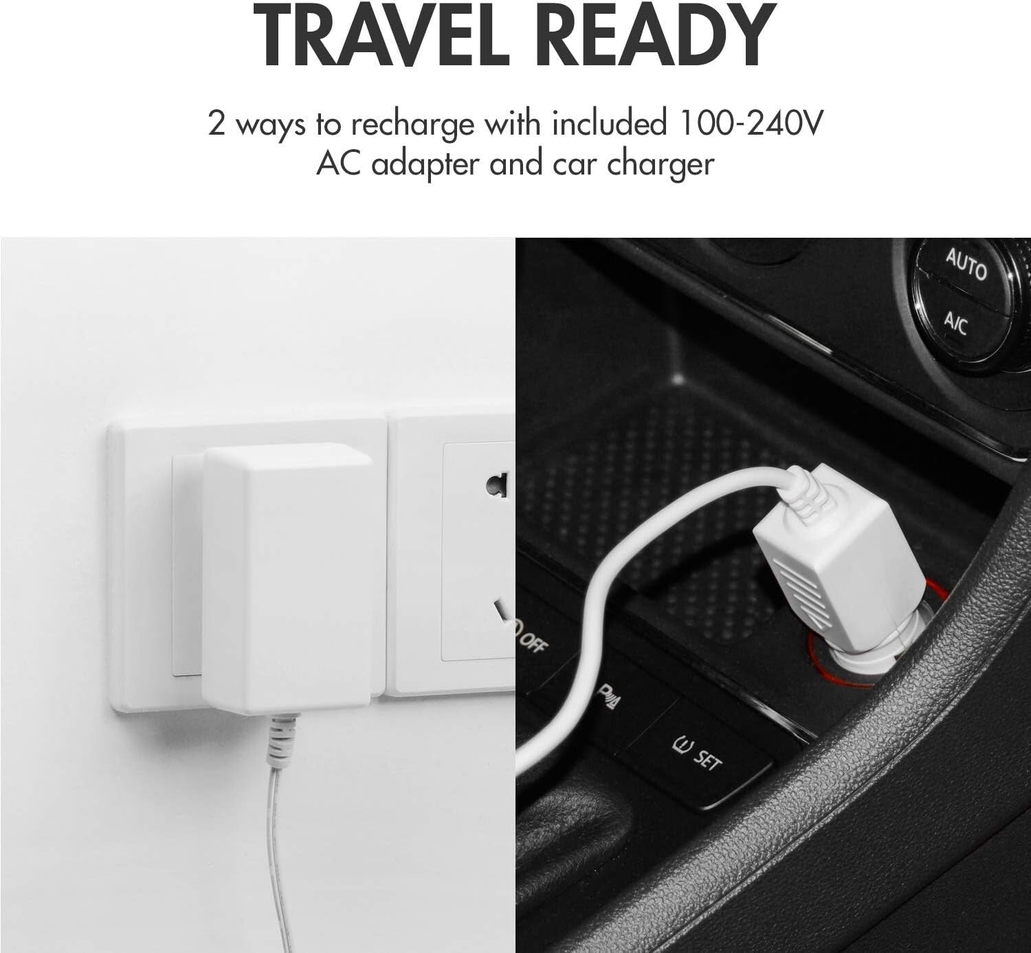 Advanced 16-Bay Charger w/LCD + 16 Rechargeable AA AAA Batteries for All Devices