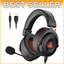 Load image into Gallery viewer, Immersive USB Gaming Headset with 7.1 Surround Sound &amp; Detachable Microphone