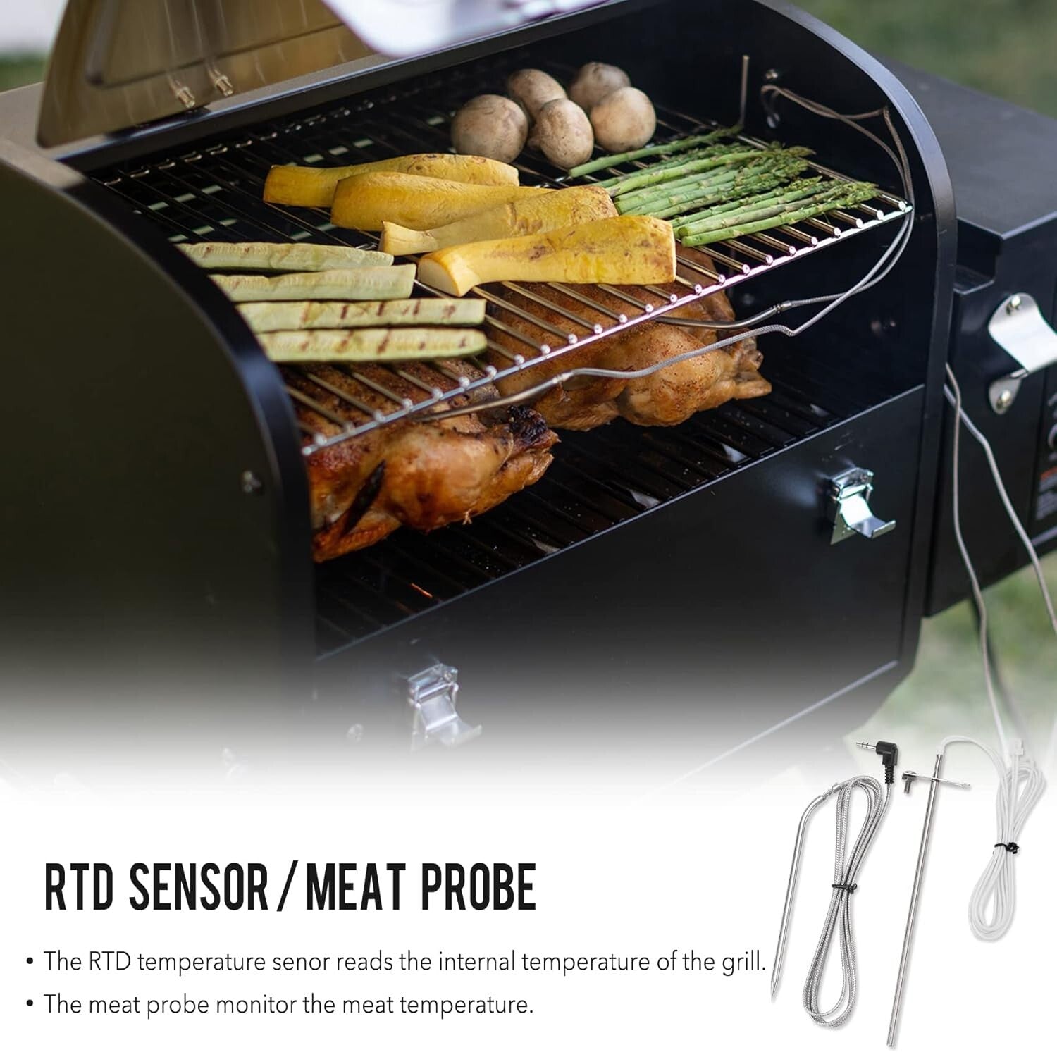 High-Accuracy Camp Chef Pellet Grill Controller with Eight Temperature Settings