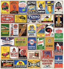Load image into Gallery viewer, Vintage Metal Sign Collection: 35 Reproduced Retro Signs for Home &amp; Garage