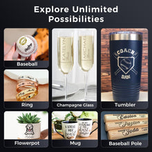 Load image into Gallery viewer, Versatile Laser Engraver Rotary Roller - Perfect for Glasses, Tumblers &amp; Rings
