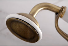 Load image into Gallery viewer, Solid Brass 6" Adjustable Vintage Wall-Mount Tub Faucet - Antique Elegance