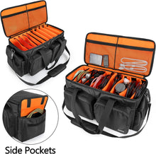 Load image into Gallery viewer, Versatile Travel Gig Bag for DJ Gear with Removable Dividers and Easy Carrying