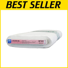 Load image into Gallery viewer, Versatile 20" x 10 Yards Fusible Interfacing for Garments - SF101 White Bolt