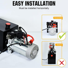 Load image into Gallery viewer, Compact 15 Quart Hydraulic Power Unit - Ideal for Trailers, Forklifts, and More