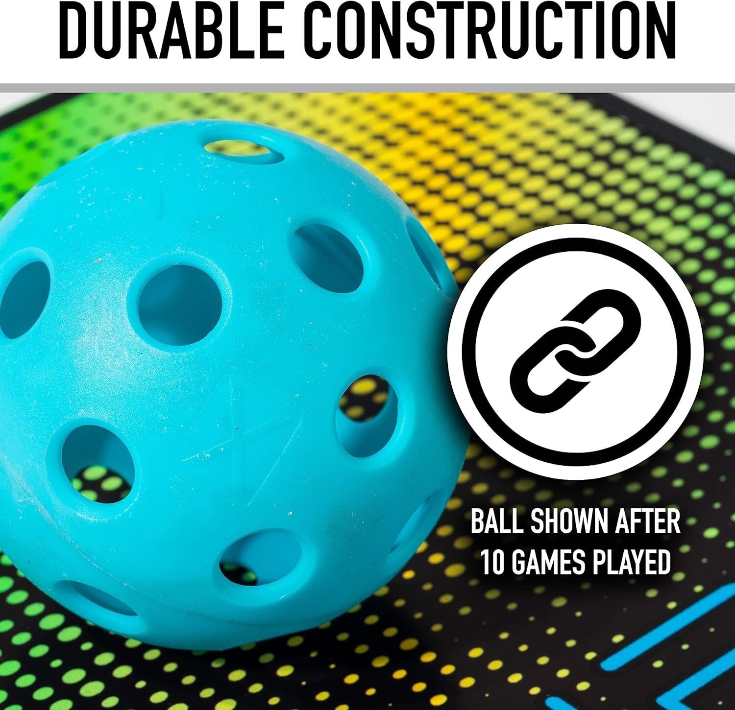 X-26 USAPA Approved Indoor Pickleballs - Durable EVA - 100 Pack for Tournaments